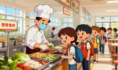 校园食物平安让学生吃勤学好